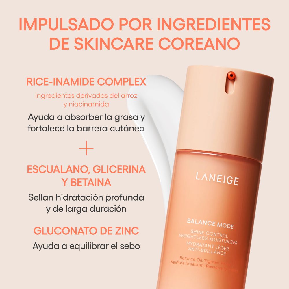 BALANCE MODE SHINE CONTROL WEIGHTLESS MOISTURIZER (HIDRATANTE FACIAL)